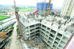 河內市一施工進度緩慢的“影子”項目。