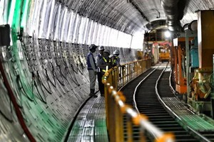 濱城-仙泉線地鐵建設項目目前僅完成67%工作量。（圖源：友科）