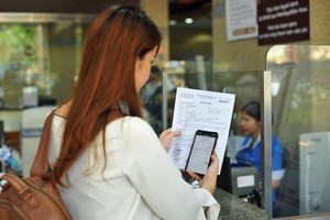 市醫科大學醫院自本月10日起正式開展MoMo電子支付應用。（圖源：MoMo）