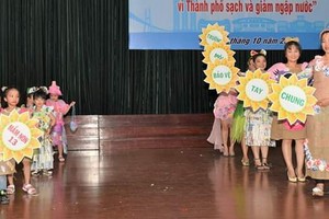 熱愛環保比賽一瞥。