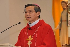 胡志明市總教區總主教約瑟夫‧阮能。（圖源：PLO）