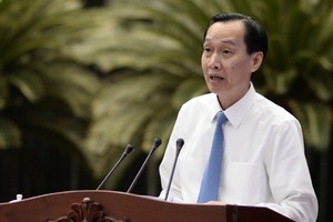 市人委會常務副主席黎清廉。（圖源：自忠）