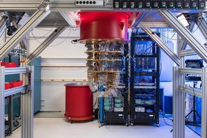 圖為谷歌的量子計算機。（圖源：互聯網）