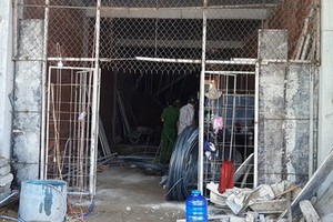 事發工地。（圖源：田升）