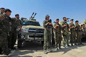 庫爾德武裝力量。（圖源：互聯網）