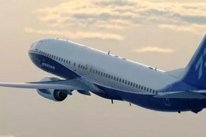圖為美國波音737NG飛機飛行照片。（圖源：互聯網）