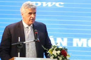 越南普華永道(PwC)諮詢公司總經理丹尼斯。（圖源：田升）