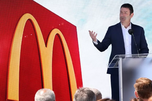 麥當勞前CEO史蒂夫‧伊斯特布魯克。（圖源：互聯網）