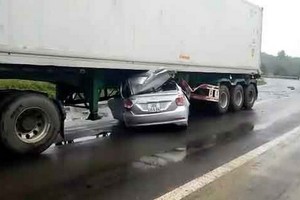 事故現場。（圖源：重陽）