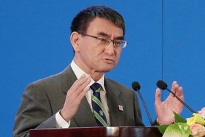 日本防衛相河野太郎。（圖源：互聯網）