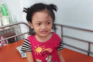 林愛薇在醫院接受治療。