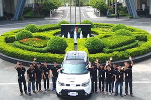 FPT公司的自動駕駛汽車。