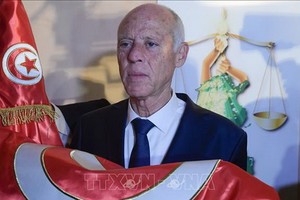 突尼西亞共和國總統凱斯‧賽義德。（圖源：越通社）