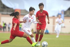 阮氏萬(白衣)本場攻進2球。（圖源：互聯網）