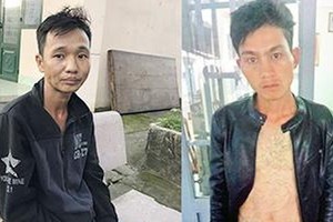 被抓獲的兩名劫匪黃文雄（左圖）及阮煌輝。（圖源：警方提供）