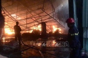 火警現場。（圖源：越通社）