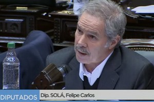 阿根廷外交部長費利佩‧卡洛斯‧索拉。（圖源：視頻截圖）