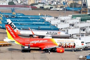 越南航空局：預計新山一機場 2020年春運需求比2019年春節約增11%和比平日增加16%，約達400萬次乘客，有2萬9000個航班，日均920個航班。（示意圖源：田升）