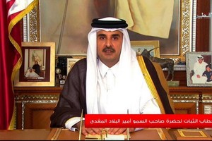 卡塔爾國王塔米姆‧本‧哈馬德‧阿勒薩尼。（圖源：路透社）