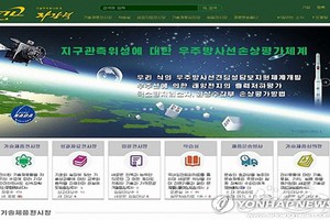 圖為朝鮮科技貿易信息門戶網站“自強力”畫面截圖。（圖源：韓聯社）