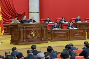 朝鮮最高領導人金正恩週六主持勞動黨全體會議並發表工作報告，外界關注朝鮮是否會在會上提出新的對美政策。（圖源：AFP）