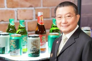 泰國富豪蘇旭明(Charoen Sirivadhanabhakdi)。（圖源：VOV）