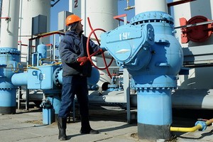 圖為俄羅斯天然氣公司的壓縮天然氣供應系統。（圖源：TASS）