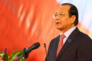 黨中央政治局原委員、市委原書記黎清海。（圖源：志國）