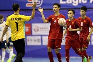 我國室內５人足球隊準備亞足聯錦標賽決賽