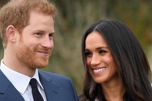 哈里王子夫婦。（圖源：路透社）