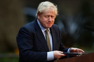 英國首相約翰遜。（圖源：路透社）