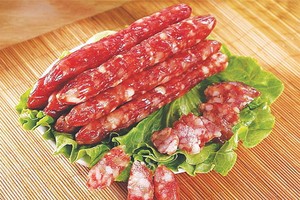 美味臘腸。（圖源：互聯網）