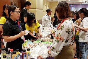 台商與Circle K便利店的代表交流。