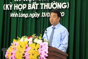 新任永隆省人委會主席呂光艾。（圖源：越通社）