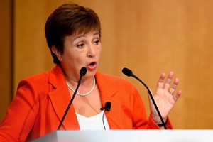 國際貨幣基金組織(IMF)總裁格奧爾基耶娃。（圖源：互聯網）