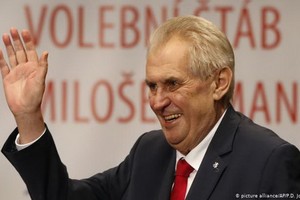 捷克共和國總統米洛什‧澤曼。（圖源：AP）