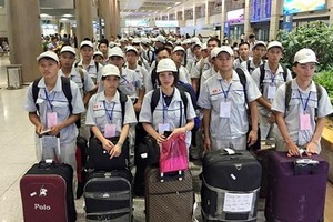 去年，我國輸出15萬2530 名勞工。