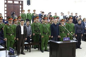 MobiFone 收購 AVG 股份案庭審場景。（圖源：H.A）