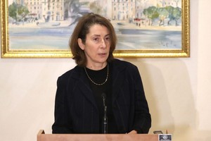 歐安組織特別代表海迪‧格勞。（圖源：新華社）