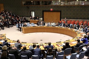 聯合國安理會會議場景。（圖源：越通社）