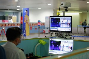 機場加強防疫工作。（圖源：秀珍）