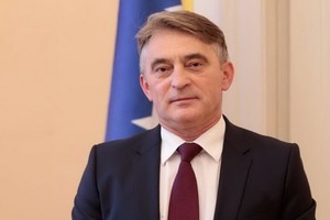 波斯尼亞和黑塞哥維那主席團輪值主席科姆希奇。（圖源：互聯網）