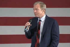 斯泰爾宣佈退選。（圖源：互聯網）