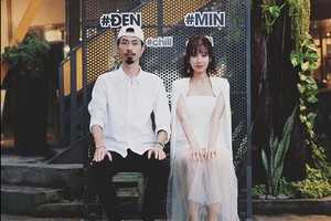 “黑齙”與女歌手Min合作推出《這首歌很清爽》並成為熱搜。