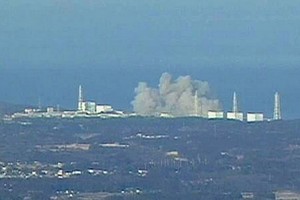 東日本大地震後，日本福島第一核電站發生爆炸。（圖源：互聯網）