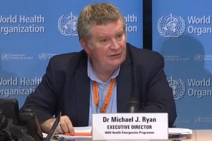 WHO 衛生緊急項目執行主任邁克爾‧瑞安。（圖源：WHO）
