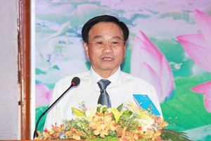 同塔省人委會主席阮文陽。（圖源：景日）