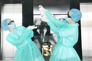 市經濟-法律大學生攝製短片勸告眾人勤洗手以防新冠肺炎病毒。