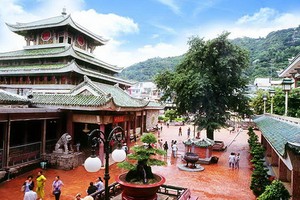 朱篤杉山旅遊區一瞥。（圖源：互聯網）