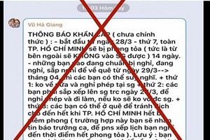 社交網上昨(26)日散播的“本市將從28日起封城14天”這一轟動性消息純屬謠言。（圖源：互聯網）